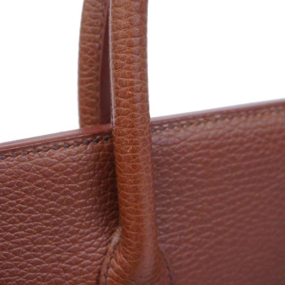 Hermes handbag Birkin 40 □B stamp Ardennes Brown Men's Women's - Picture 16 of 16